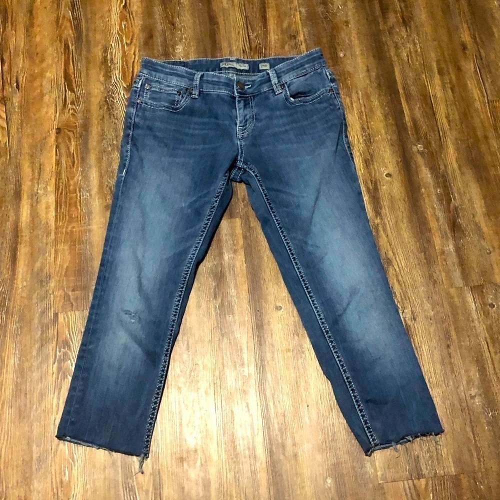BKE Jeans Women's 29R Stella Low Rise Cropped Y2K Denim Casual